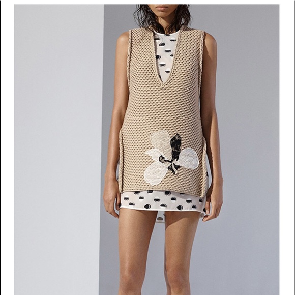 Thakoon Open Side Black & White Tank - Picture 8 of 8